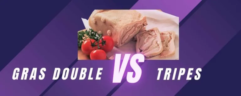 Différence entre gras double et tripes